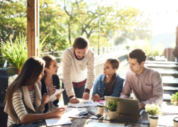 nonprofit leaders meet to discuss grants and funding